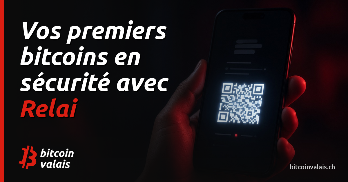 Achetez vos premiers bitcoin en toute sécurité avec Relai