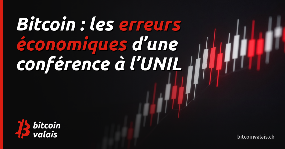 Bitcoin : les erreurs économiques relayées lors d’une conférence à l’UNIL