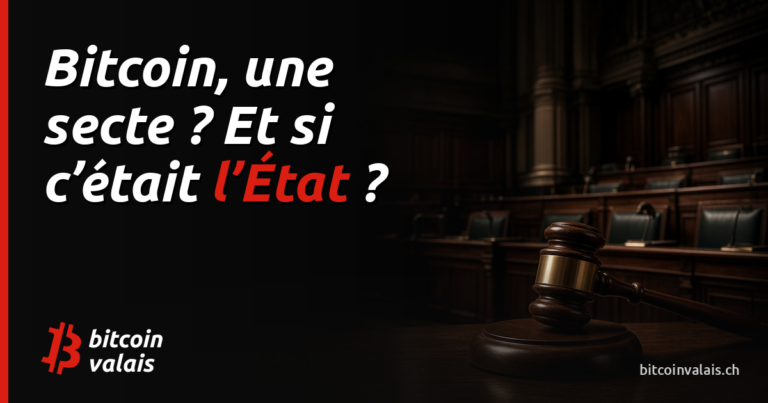 Bitcoin, une secte ? Et si c’était l’État qui en était une ?