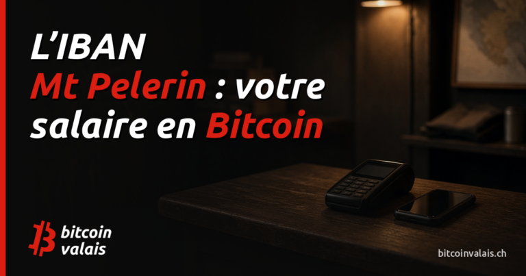 IBAN personnel Mt Pelerin : salaire en Bitcoin