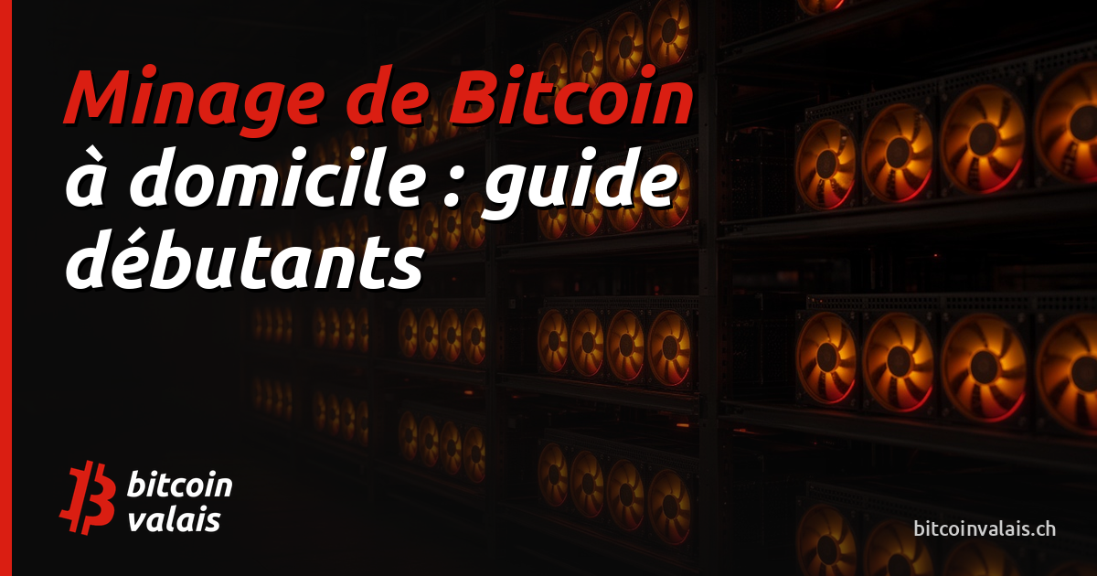 Minage de Bitcoin à domicile : Guide pour débutants