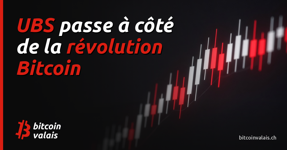 Pourquoi UBS passe à côté de la révolution Bitcoin avec son fonds tokenisé