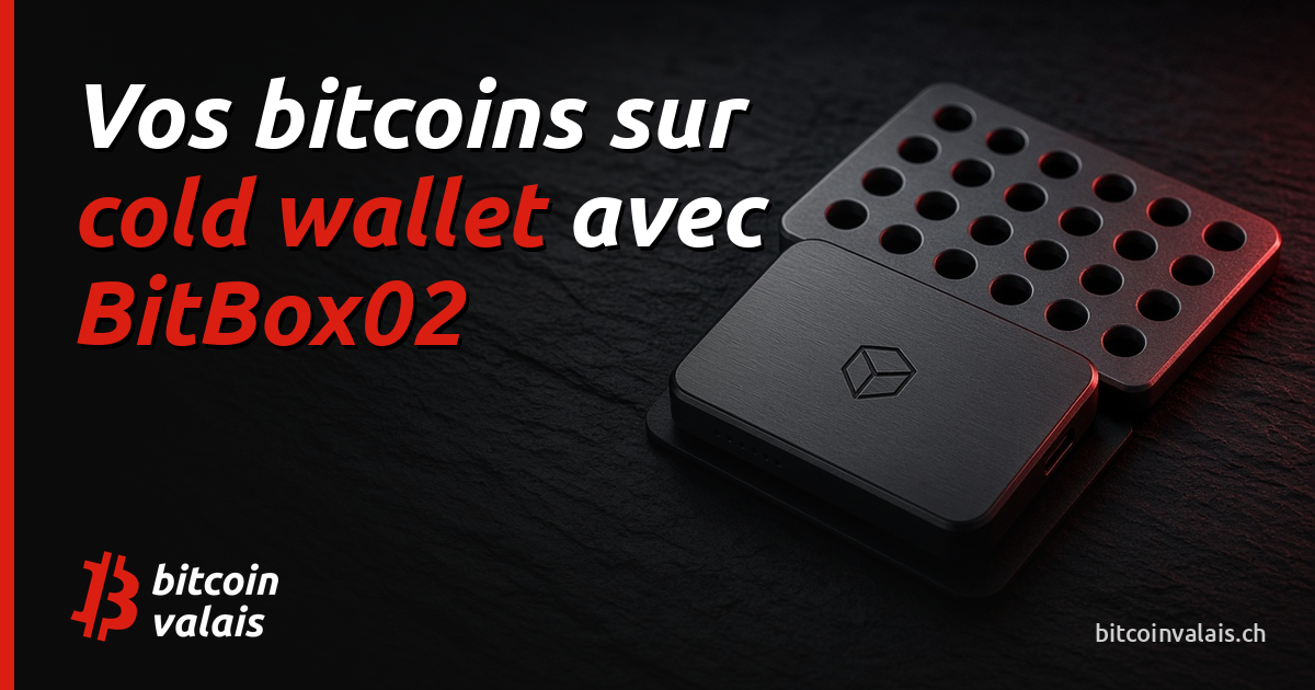 Sauvegarder vos bitcoins sur cold wallet avec BitBox02