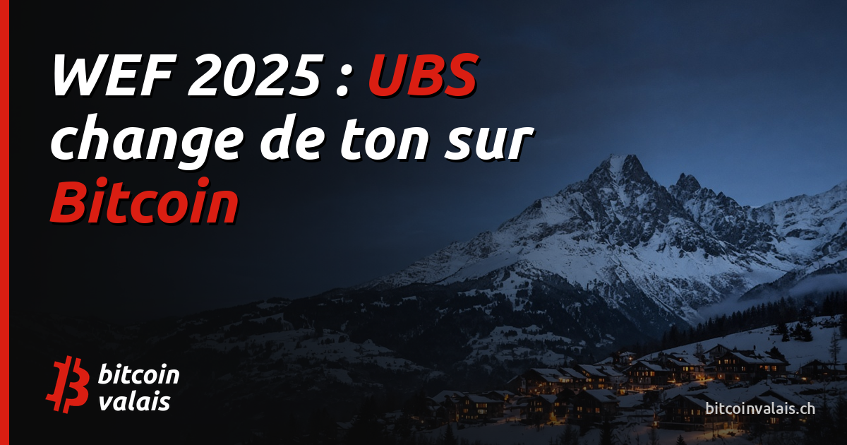 WEF 2025 : UBS change de ton sur Bitcoin et critique l’Europe